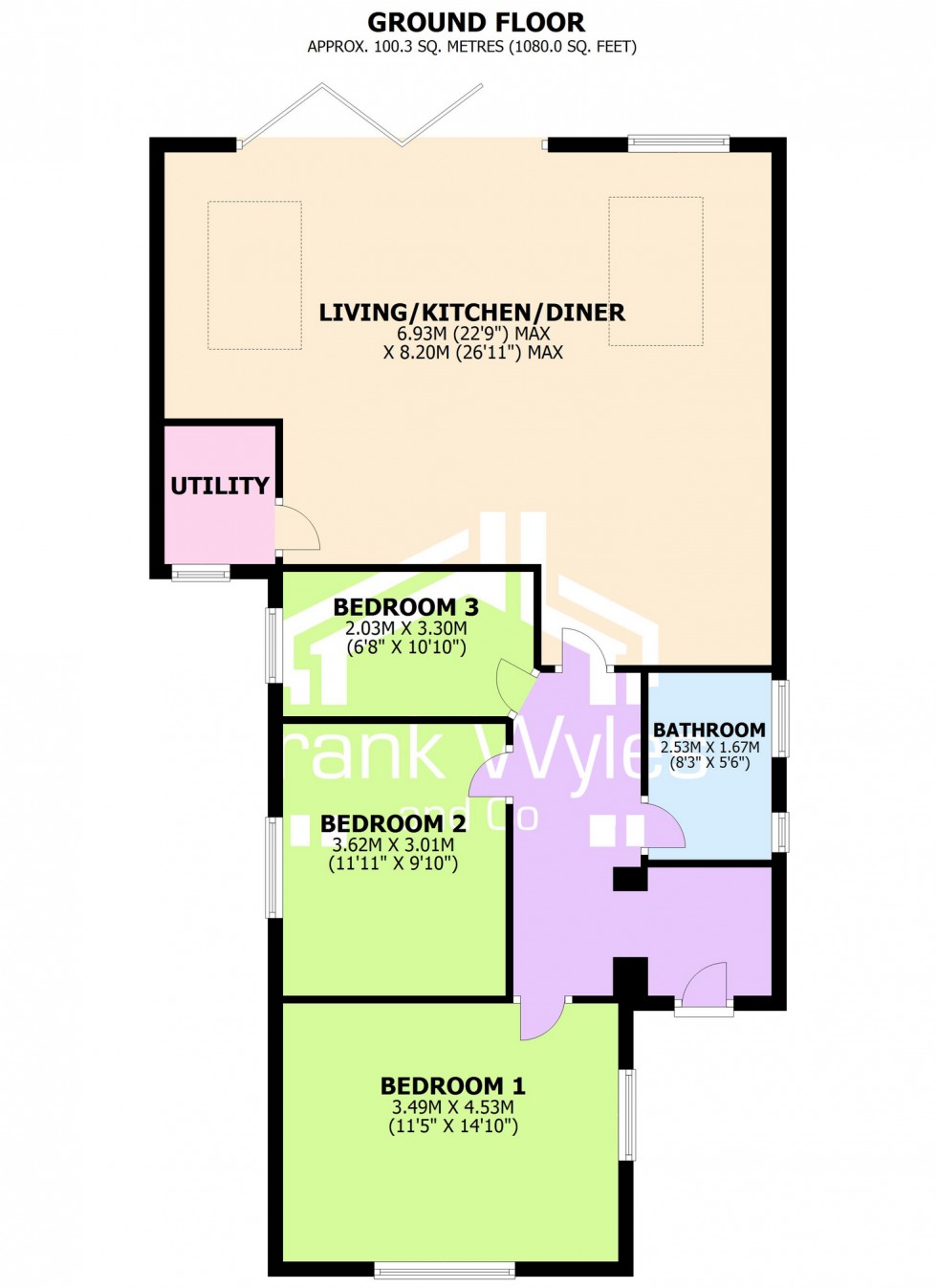 Floorplan for Smithy Lane, Ansdell