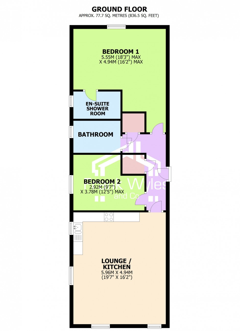 Floorplan for Woodlands View, Ansdell