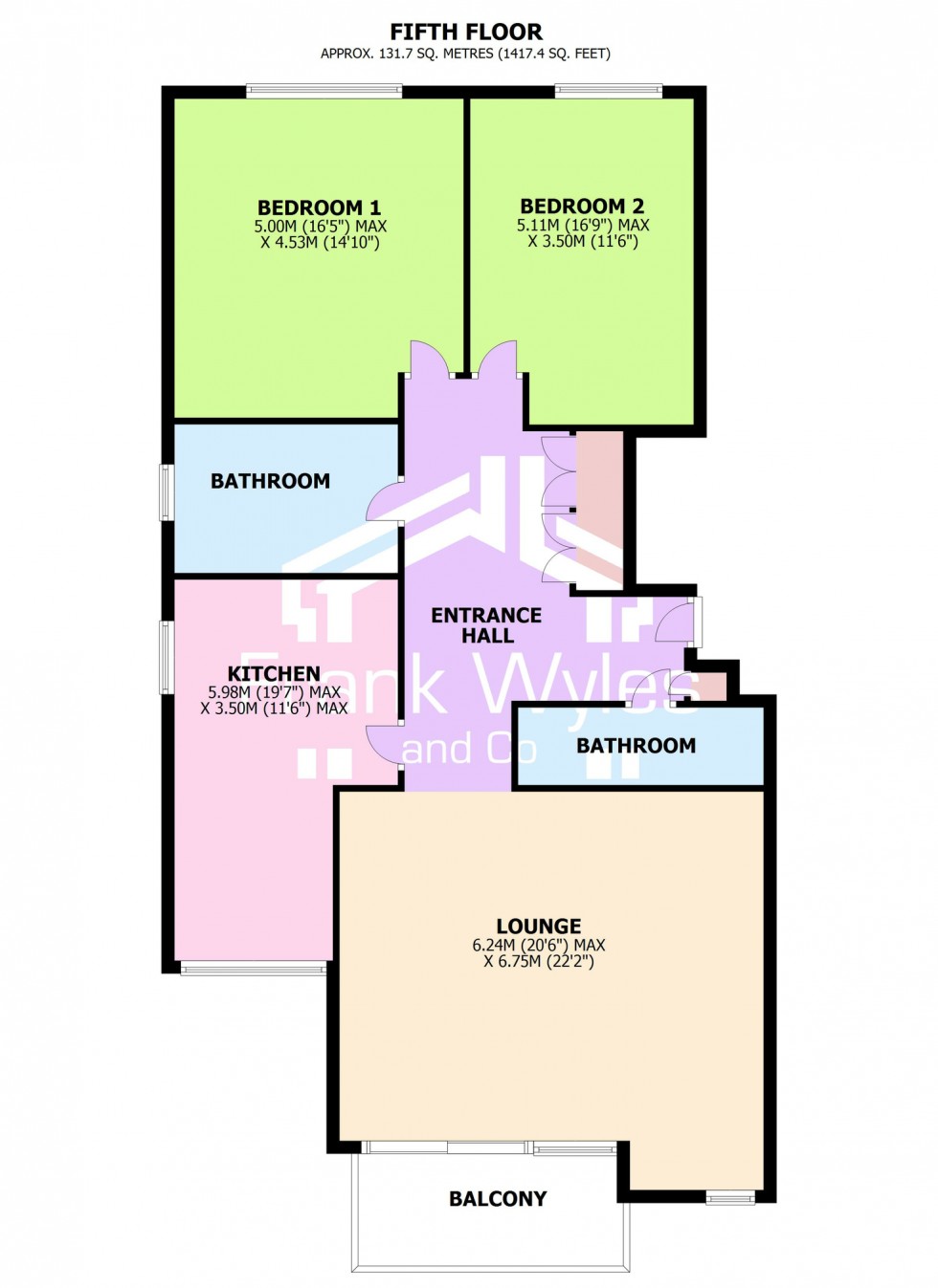 Floorplan for Northgate, 14-16 North Promenade, Lytham St Annes, FY8
