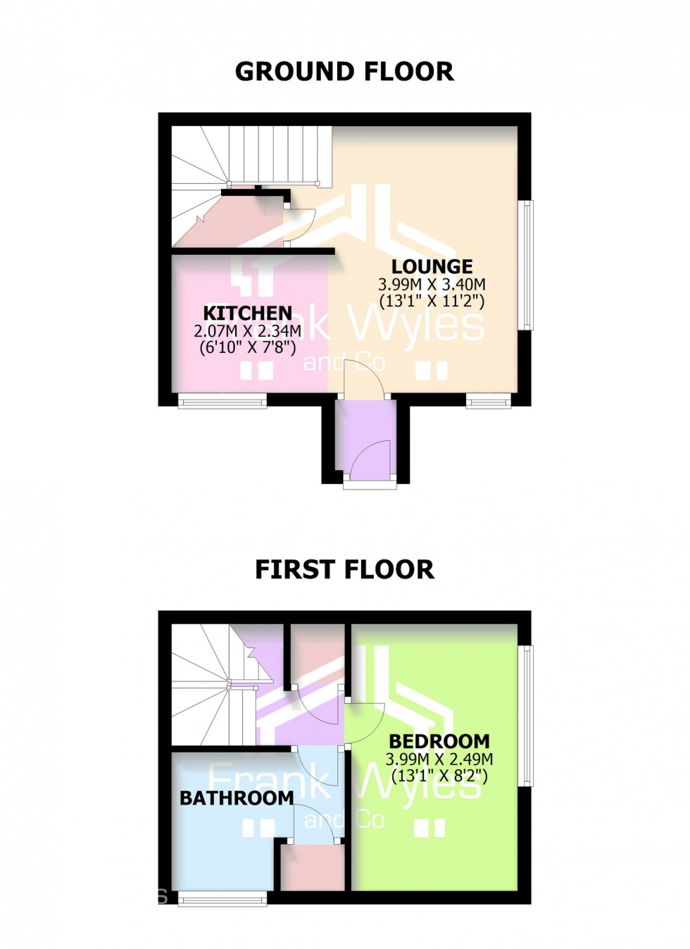 Floorplan for Calder Close, Lytham St. Annes